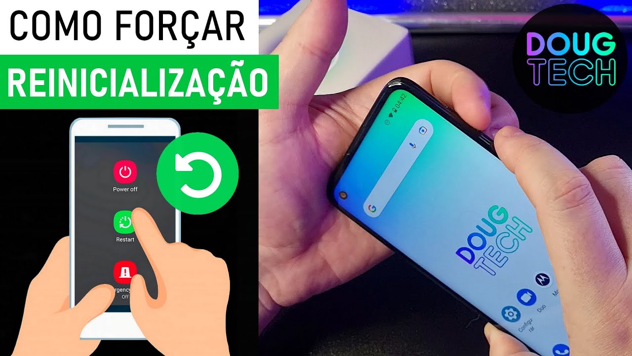 Como DESTRAVAR o Motorola (FORÇAR REINICIAR)