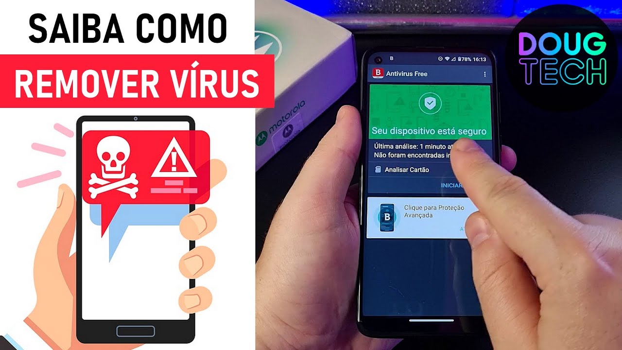 Como Remover VÍRUS do Motorola