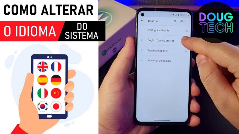 Como Alterar o IDIOMA do Motorola