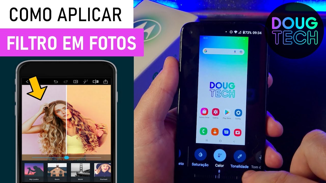 Como Adicionar FILTROS em FOTOS/VÍDEOS no Motorola