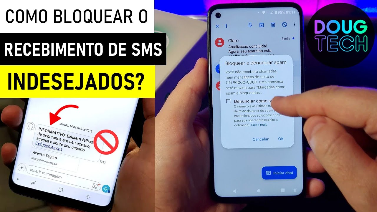 Como BLOQUEAR Mensagens SMS no Motorola