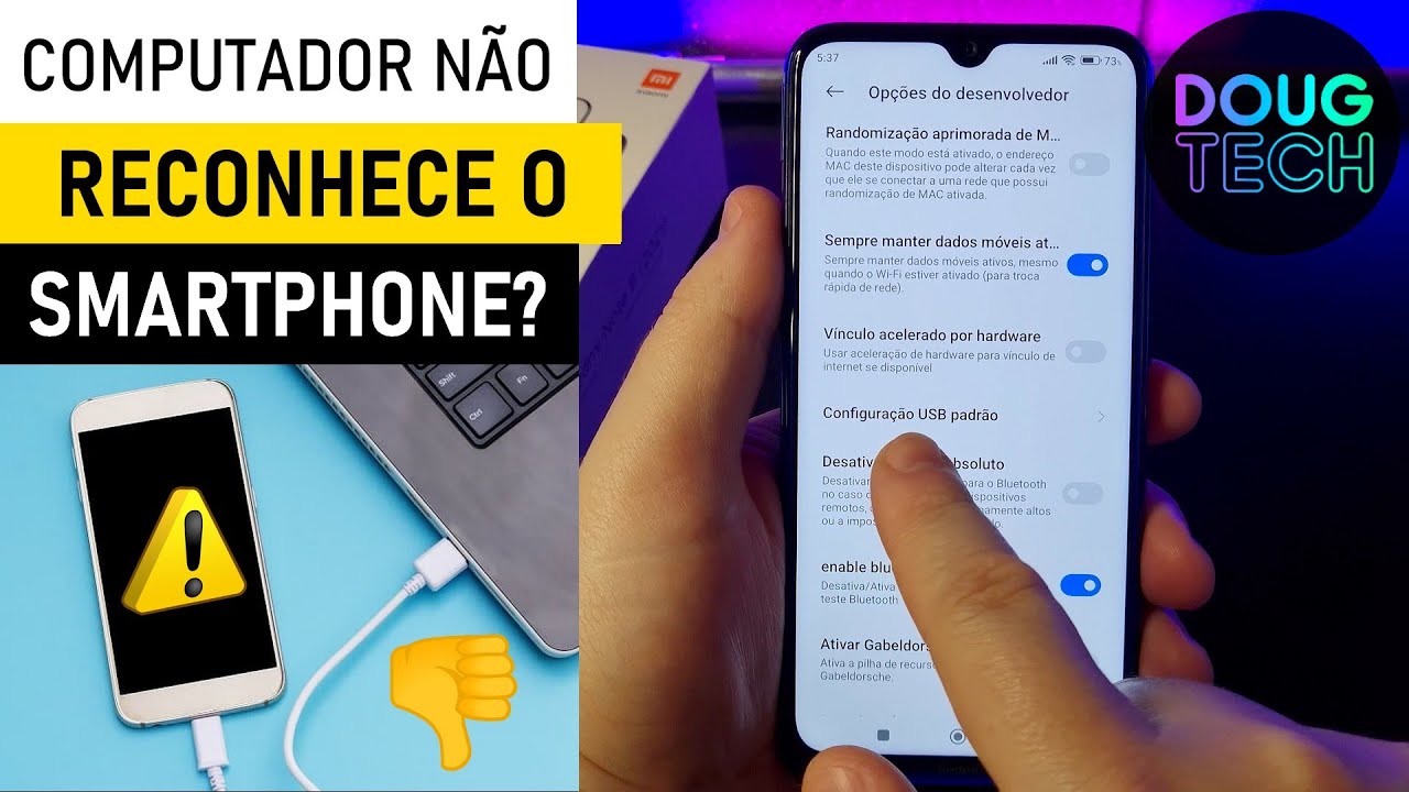 Computador NÃO RECONHECE o XIAOMI? RESOLVA AGORA✅