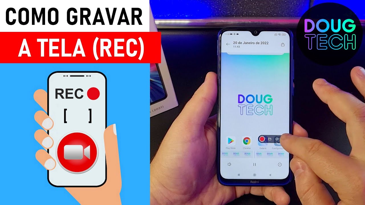 Como GRAVAR a TELA do Xiaomi