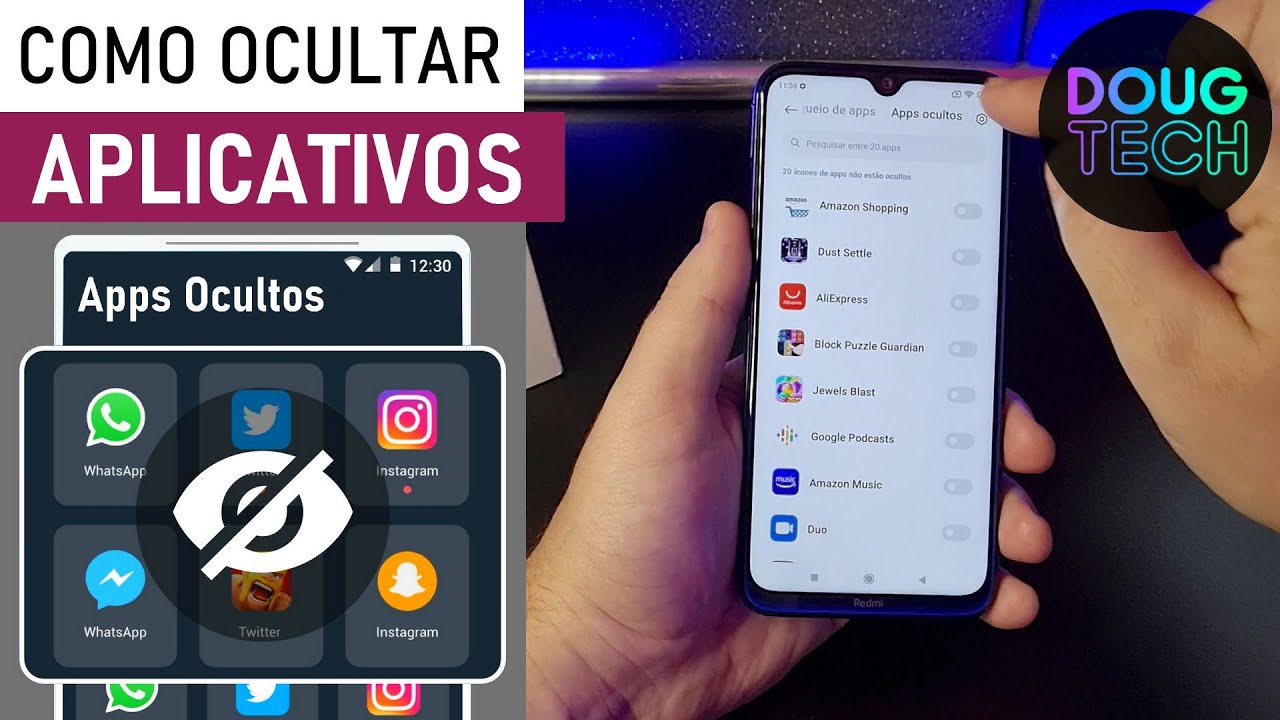Como OCULTAR Aplicativos no Xiaomi