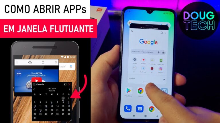 Como abrir Apps em uma JANELA FLUTUANTE no Xiaomi