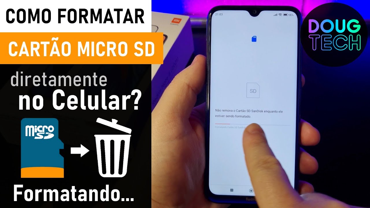 Como FORMATAR o CARTÃO SD no Xiaomi