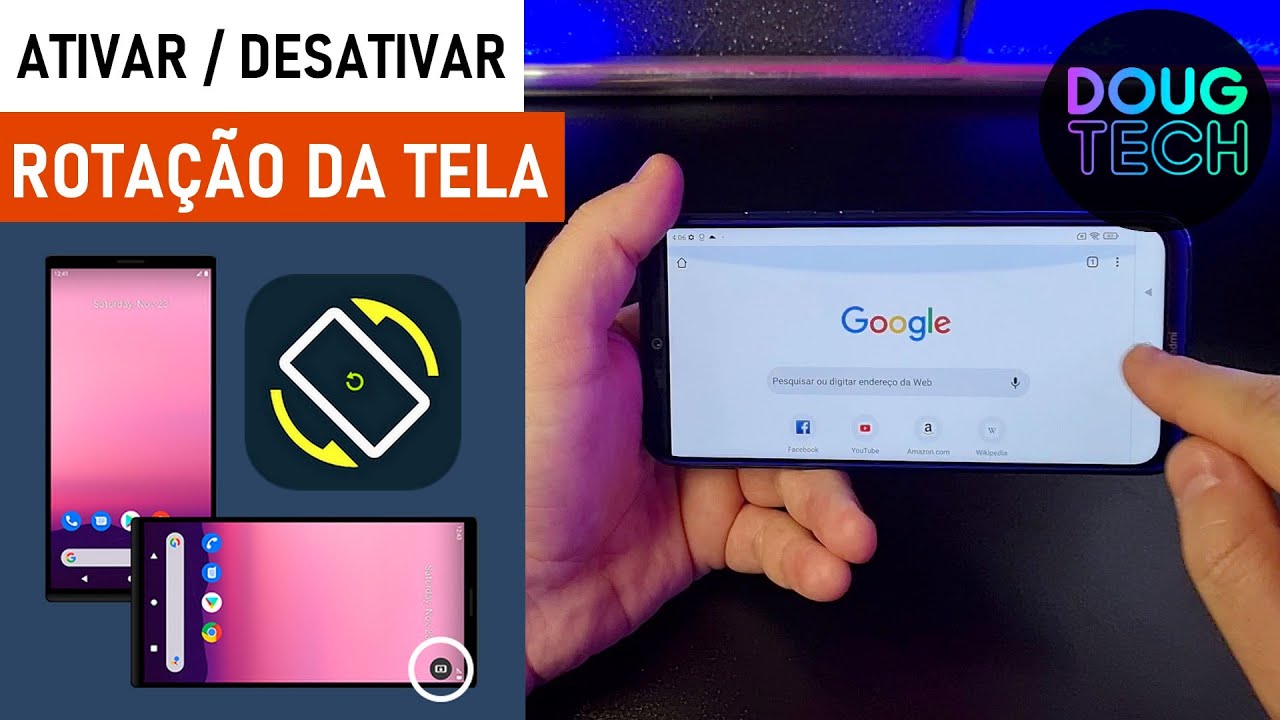 Como Ativar/Desativar a ROTAÇÃO da TELA no Xiaomi