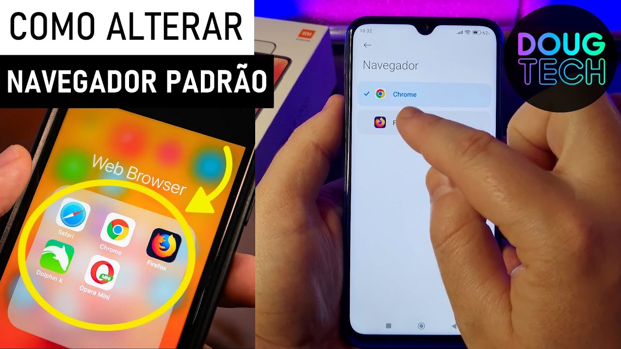 Como Alterar o NAVEGADOR PADRÃO do Xiaomi