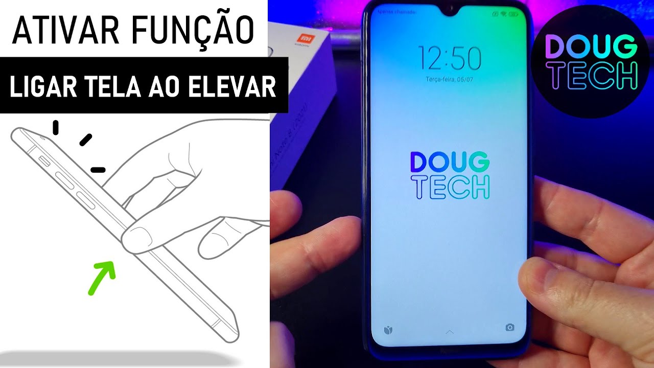 Como Ativar o LIGAR A TELA ao PEGAR o Xiaomi