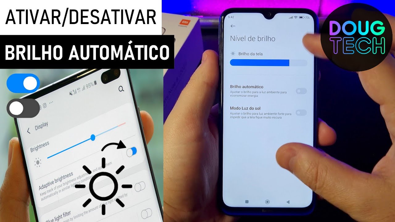 Como Ativar/Desativar o BRILHO AUTOMÁTICO no Xiaomi