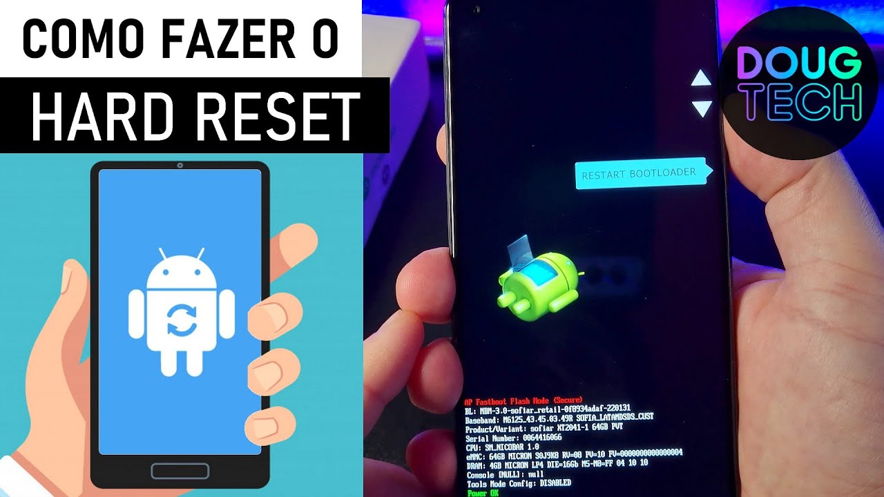 Como Fazer o HARD RESET no Motorola