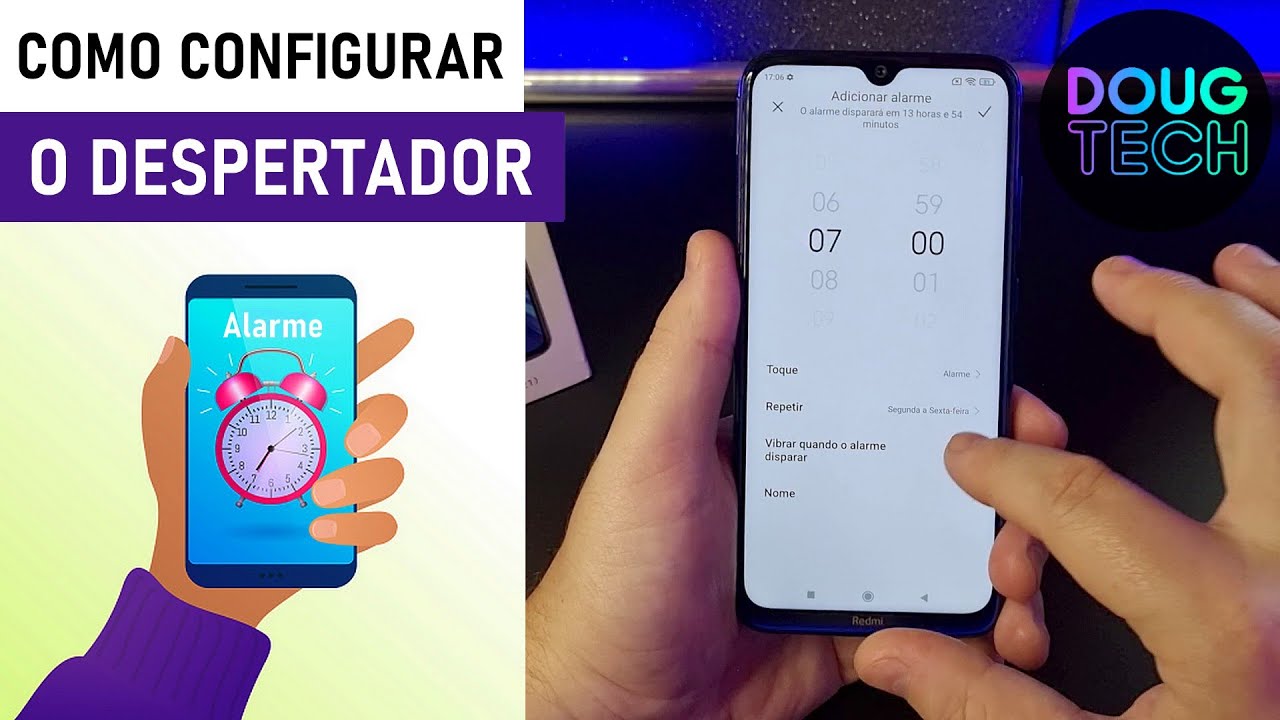 Como Configurar o DESPERTADOR no Xiaomi Como Configurar o DESPERTADOR no Xiaomi