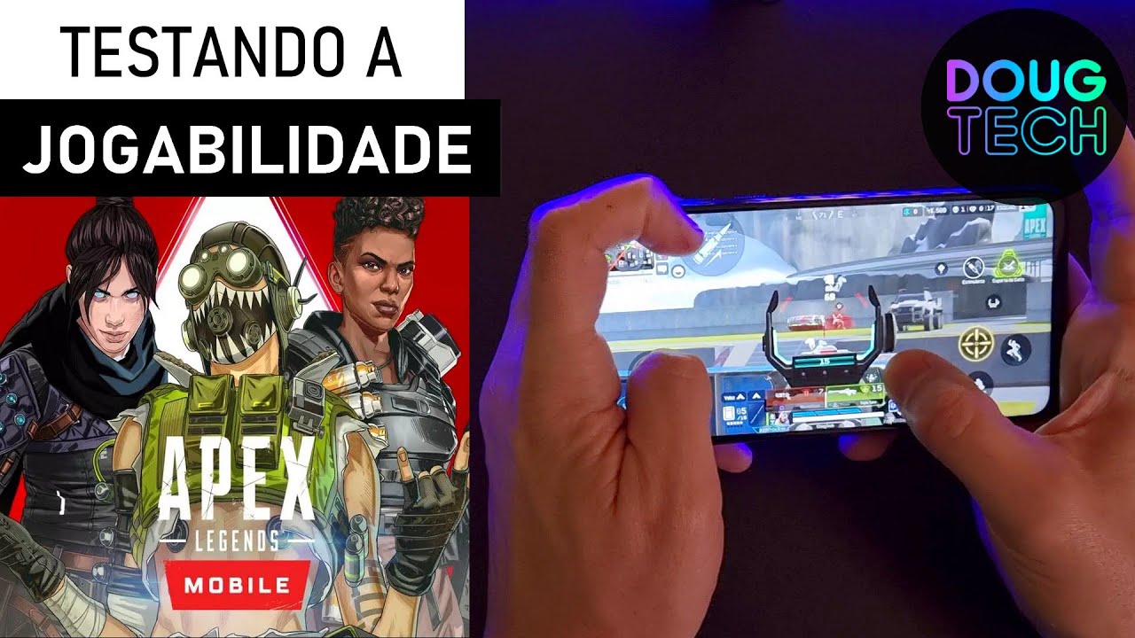 Jogando o Apex Legends no Motorola Moto G8 Power