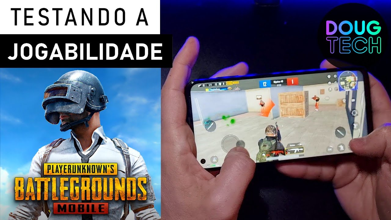 Jogando o PUBG no Motorola Moto G8 Power