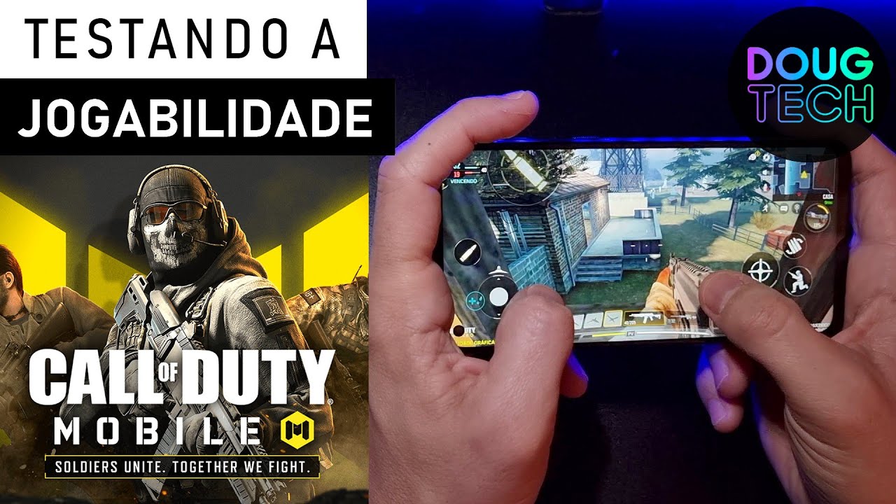 Jogando o Call of Duty no Motorola Moto G8 Power