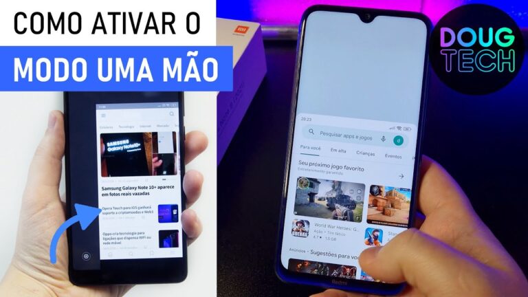 Como REDUZIR a TELA para usar UMA MÃO no Xiaomi