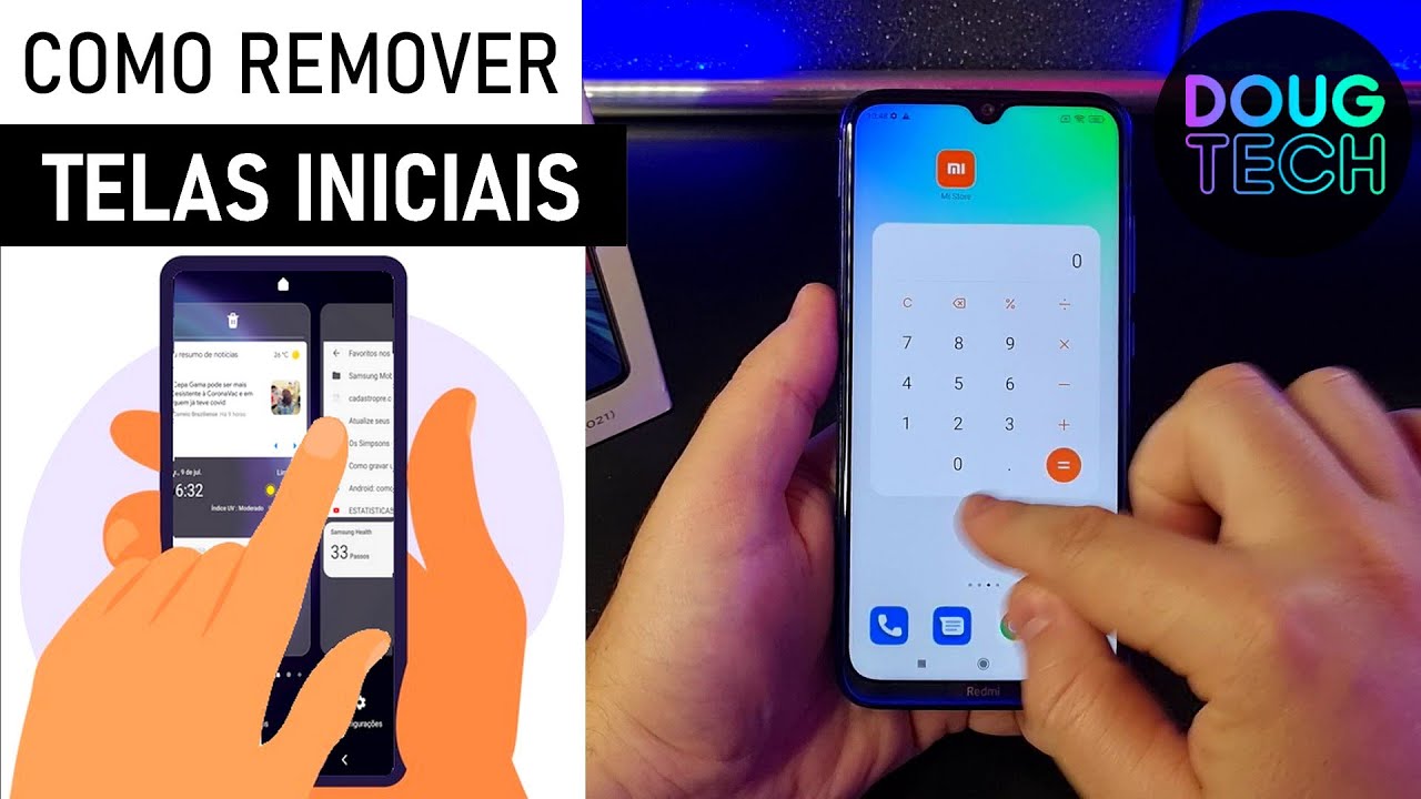 Como Remover TELAS INICIAIS SEM USO do Xiaomi