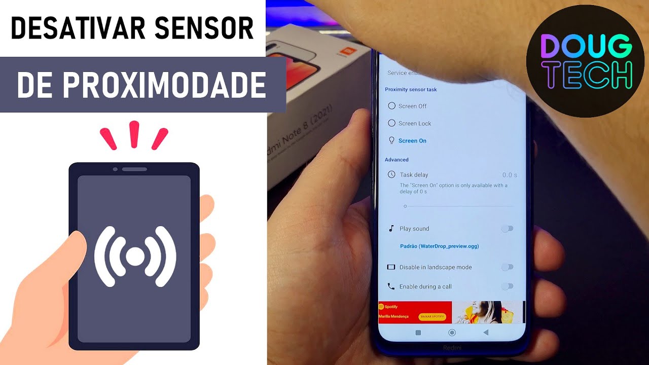 Como Ativar/Desativar o SENSOR de PROXIMIDADE no Xiaomi