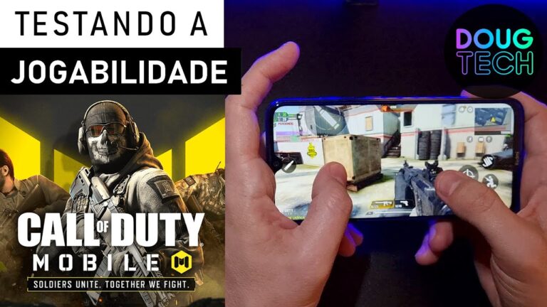 Jogando o Call of Duty no Xiaomi Redmi Note 8