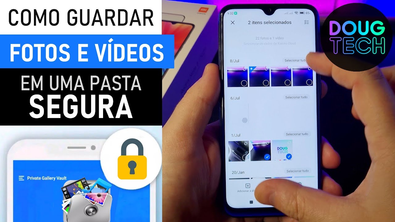 Como Proteger Fotos/Vídeos COM SENHA no XIAOMI (PASTA SEGURA)
