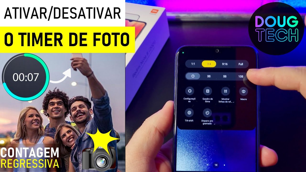 Como Ativar/Desativar a Contagem REGRESSIVA da Câmera no Xiaomi