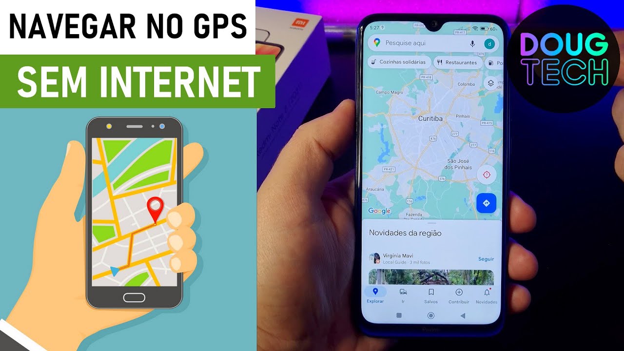 Como Navegar no GPS (SEM INTERNET) no Xiaomi