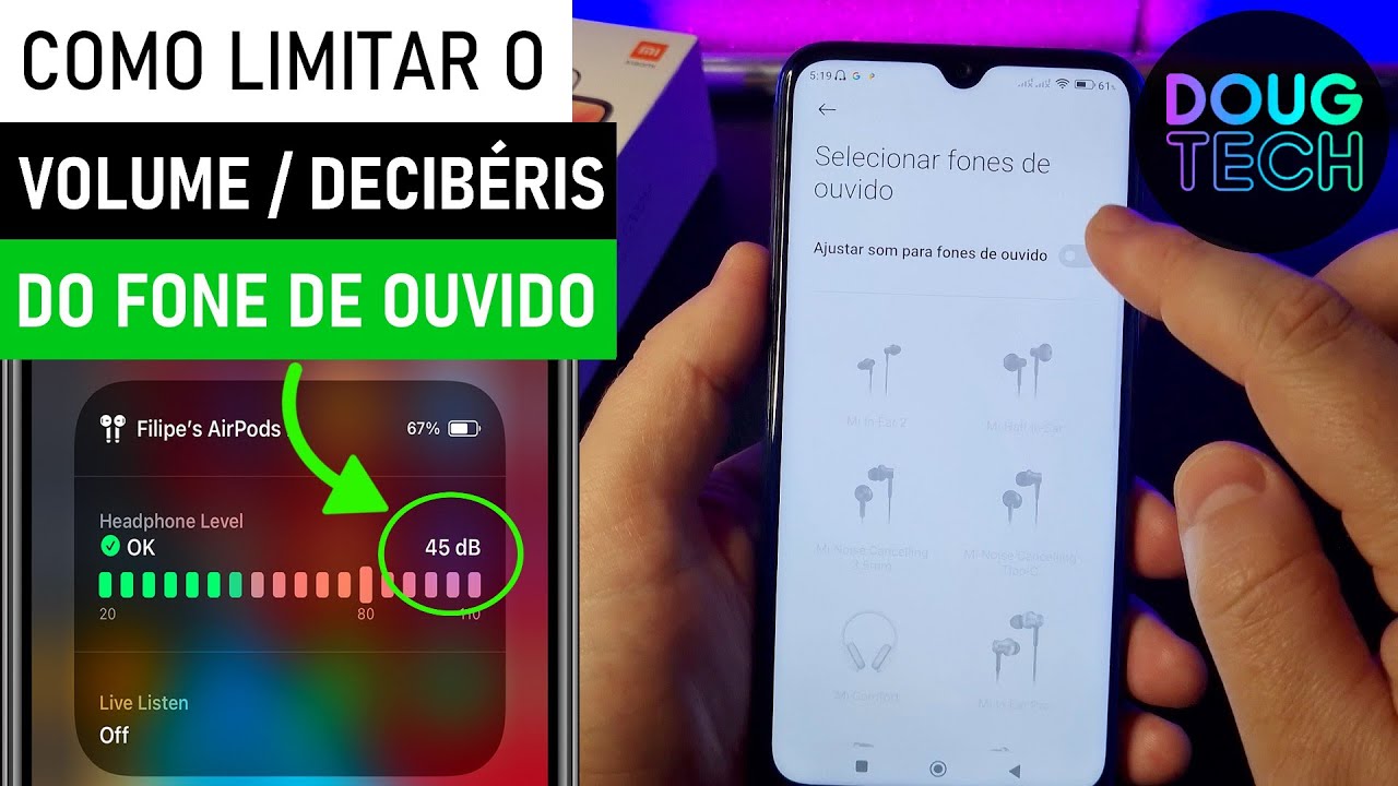 Como LIMITAR o Volume(dB) do FONE no Xiaomi