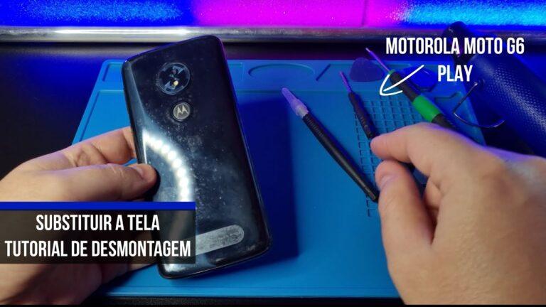 Desmontagem Motorola Moto G6 Play (PASSO A PASSO)