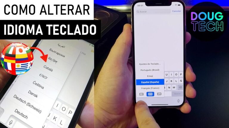 Como Alterar o IDIOMA do TECLADO no iPhone