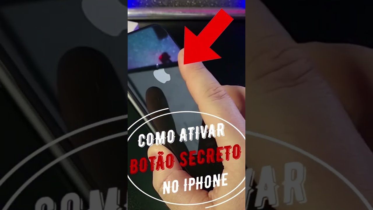 😱 Botão SECRETO do iPhone #shorts #iphone #apple #ios