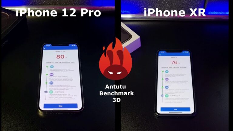 iPhone 12 Pro vs iPhone XR – DUELO ANTUTU BENCHMARK 🚀