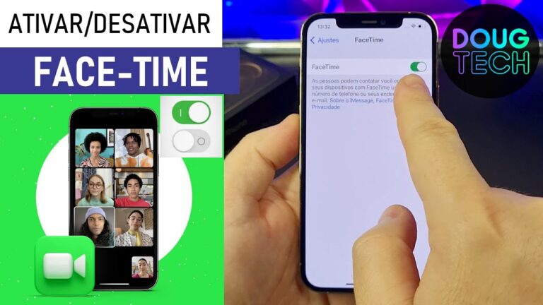 Como Ativar/Desativar o FaceTime no iPhone