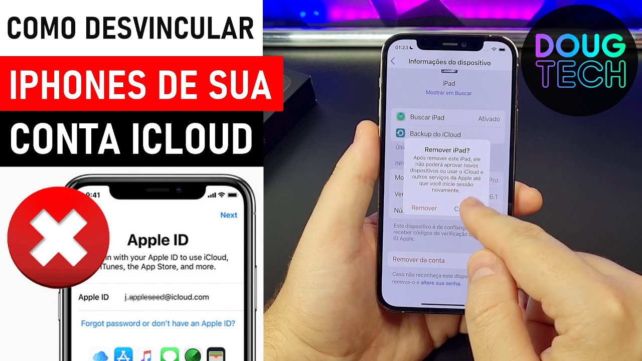 Como REMOVER iPhones da sua CONTA ICLOUD/APPLE ID