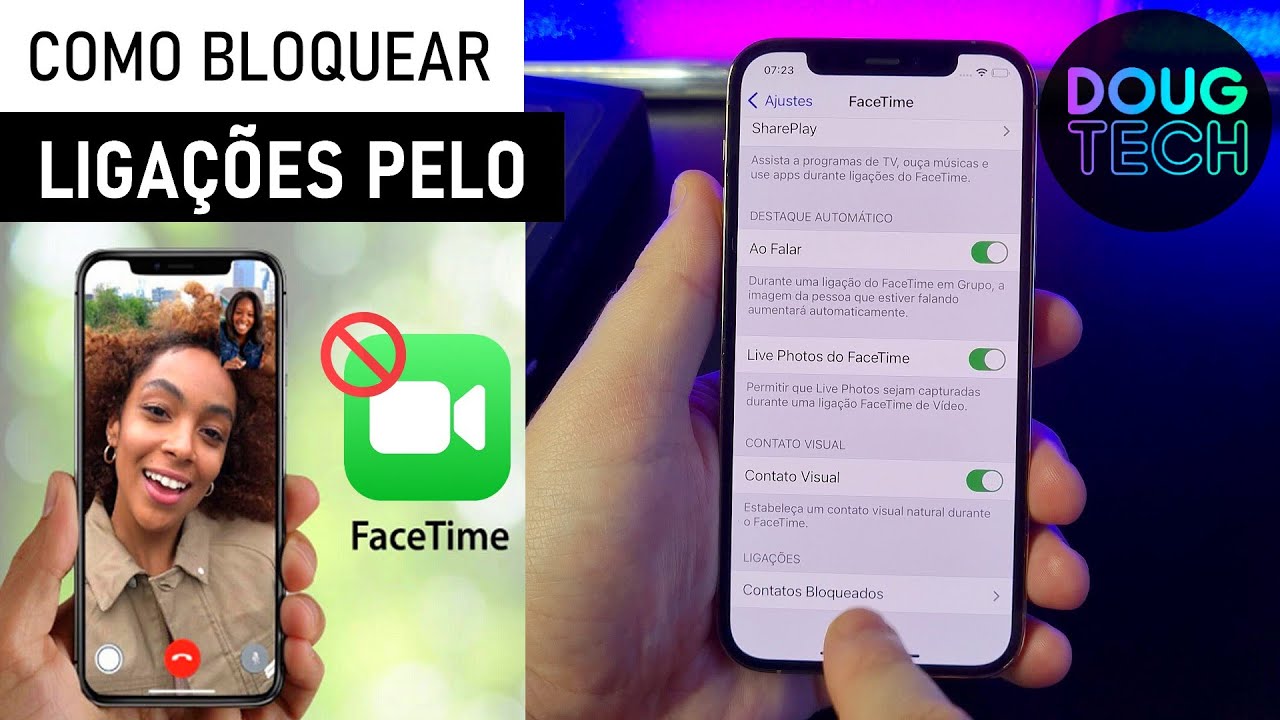 Como Bloquear LIGAÇÕES pelo FaceTime no iPhone