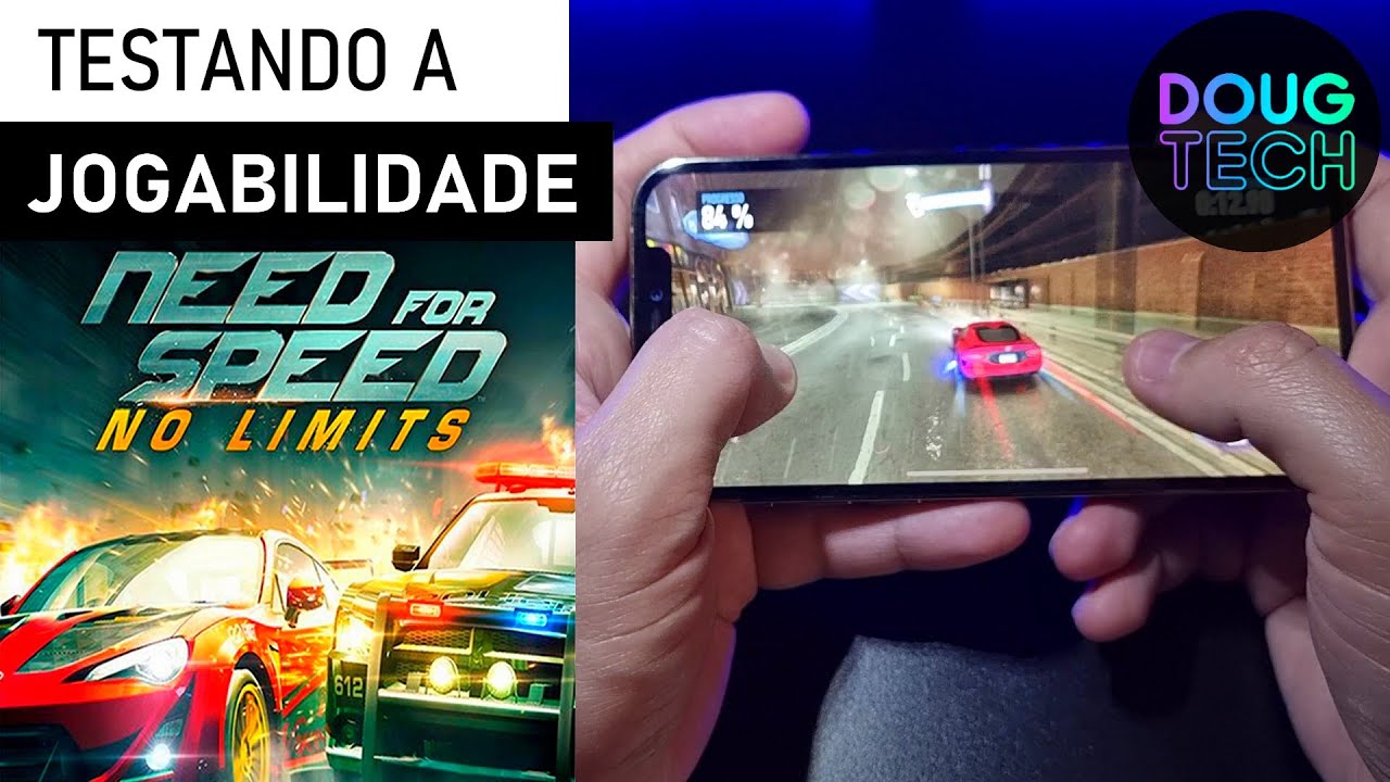 Jogando o Need For Speed No Limits no iPhone 12 Pro