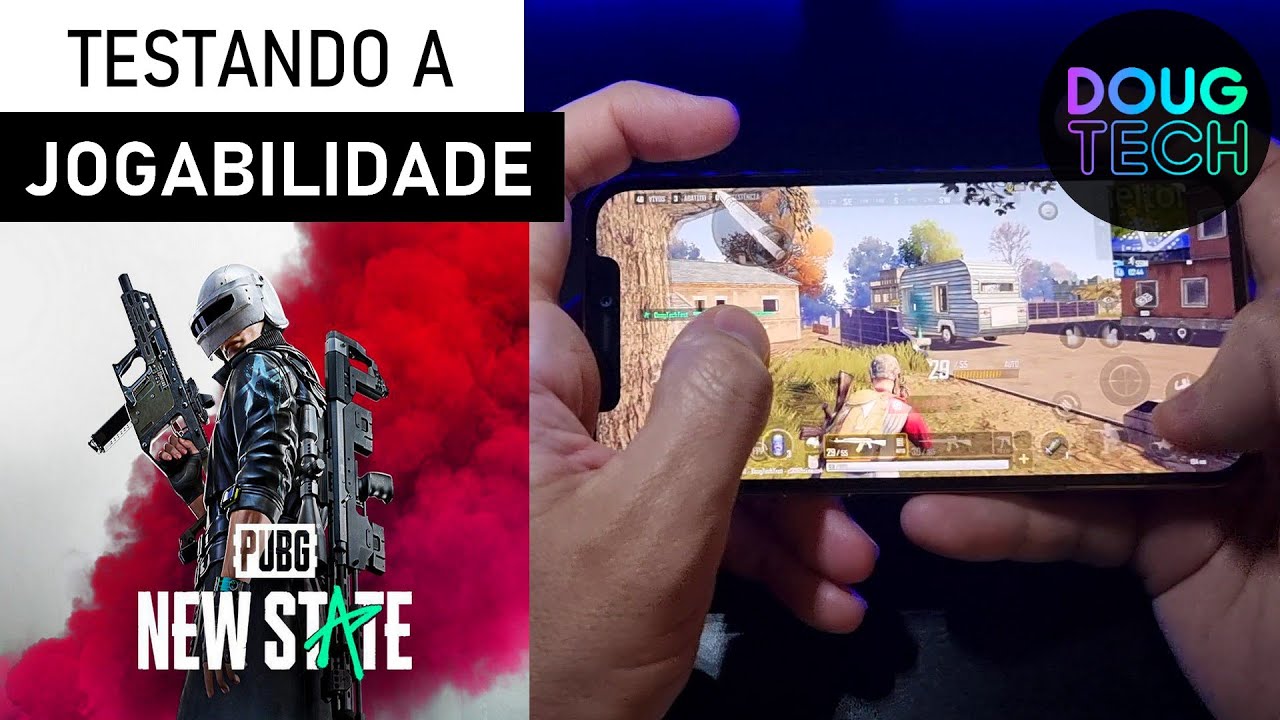 Jogando o PUBG New State no iPhone 12 Pro