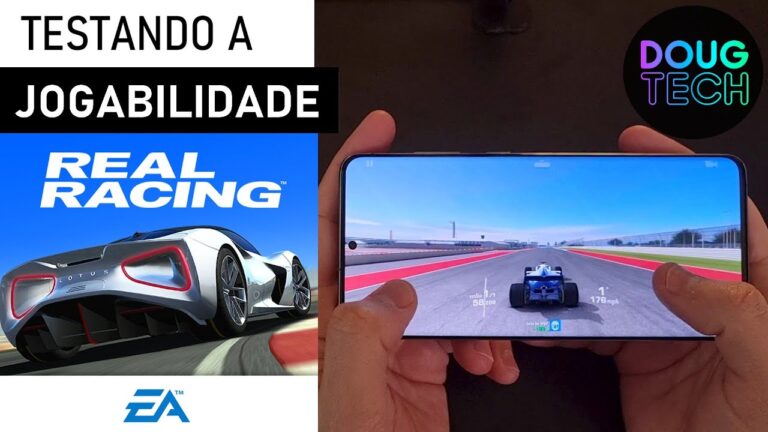 Jogando o Real Racing 3 no Samsung Galaxy S20 Plus