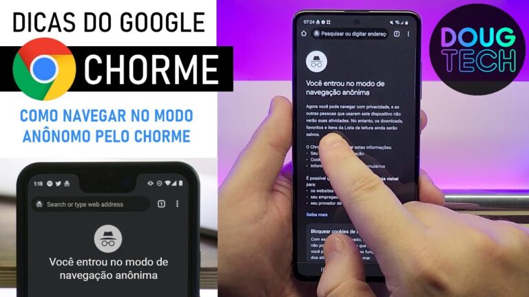 Chrome: Como Navegar em MODO ANÔNIMO (Android)