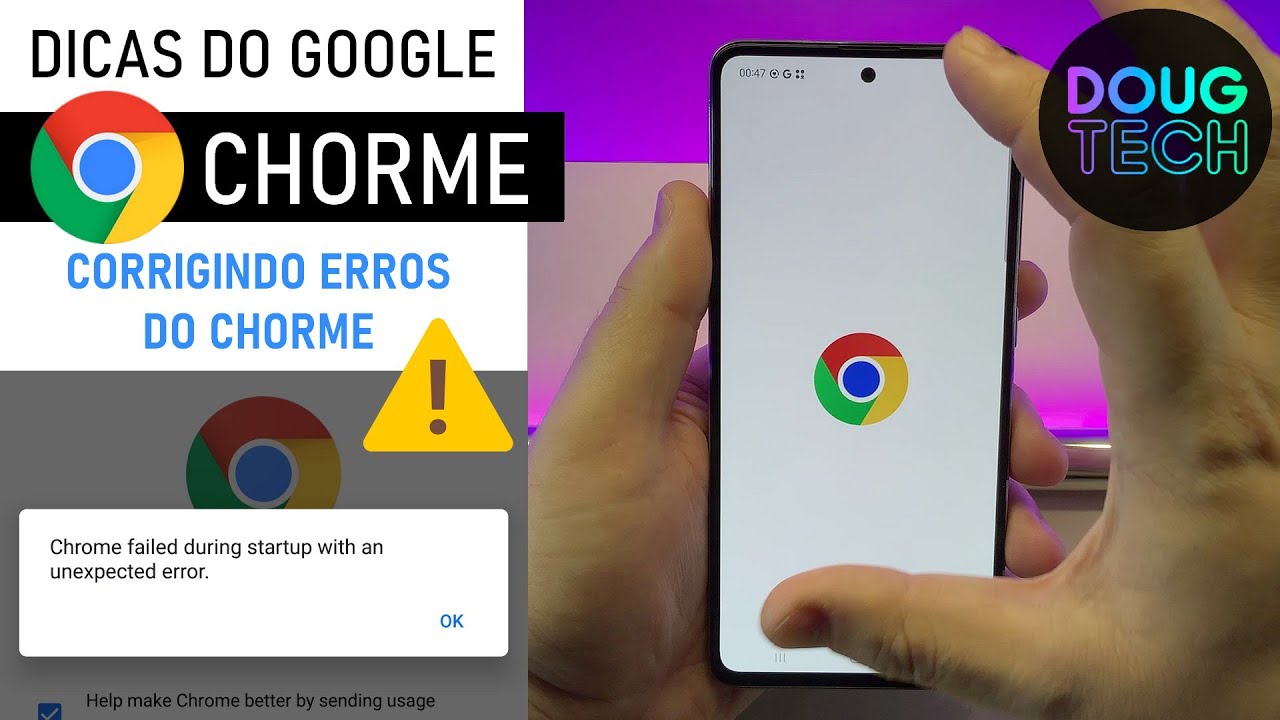 Chrome: Corrigir ERROS do CHROME (Android)