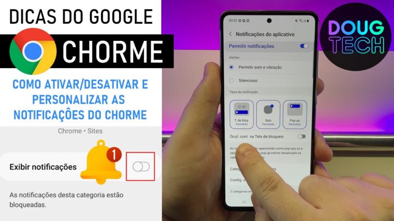 Chrome: Como Ativar/Desativar as Notificações (Android)