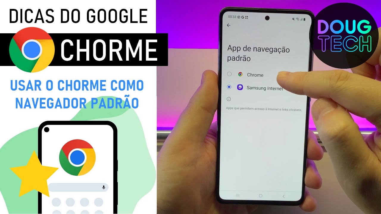 Chrome: Definir como NAVEGADOR PADRÃO (Android)