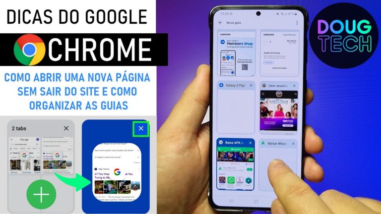 Chrome: Como abrir NOVA PÁGINA sem SAIR de OUTRA (Android)