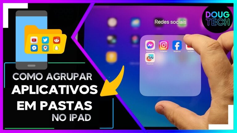 Como Criar PASTA de Aplicativos no IPAD