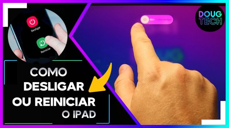 Como Desligar/Reiniciar o IPAD