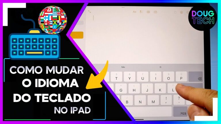 Como Alterar o IDIOMA do TECLADO no IPAD