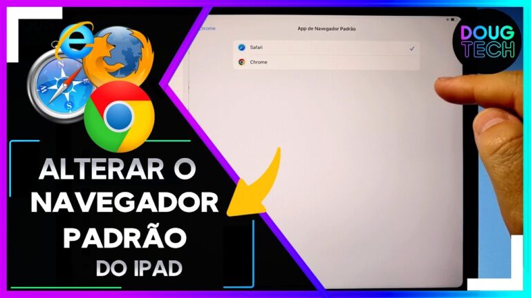 Como Alterar o NAVEGADOR PADRÃO do IPAD