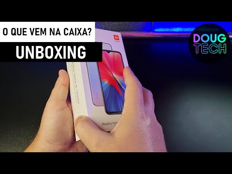 UNBOXING – Xiaomi Redmi Note 8 (O que vem na Caixa?)