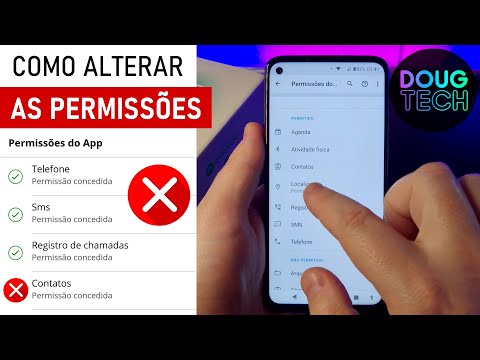 Como Alterar as PERMISSÕES dos Apps no Motorola