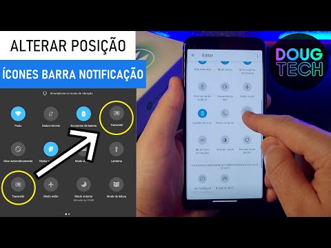 Como MODIFICAR os ATALHOS da Barra de Notificações no Motorola Como MODIFICAR os ATALHOS da Barra de Notificações no Motorola
