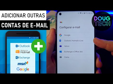 Como Adicionar CONTAS de E-MAIL no Motorola